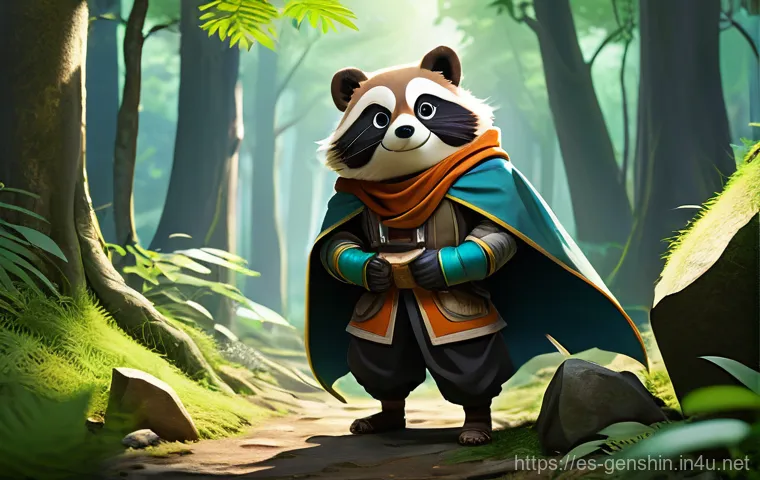 원신 이나즈마 숨겨진 업적 - A young woman named Hanayama Kaoru, dressed in a modest, traditional Inazuman outfit with long sleev...