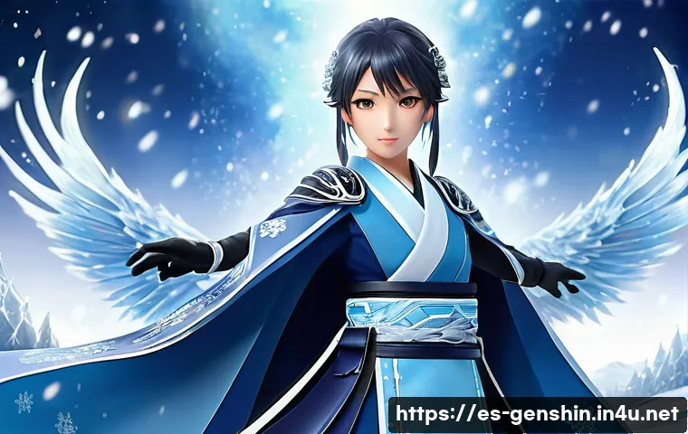 원신 아야카 빌드 - **Prompt:** A dynamic full-body shot of Kamisato Ayaka, the "Frostdew Heron," gracefully performing ...